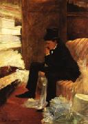 Jean-Louis Forain The Widower oil painting reproduction